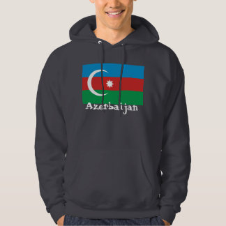 Aserbaidschan mit Flagge Hoodie