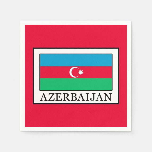 Aserbaidschan Serviette (Vorderseite)