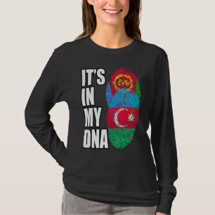 Aserbaidschan und Eritreer - DNA-Flaggenstaat T-Shirt