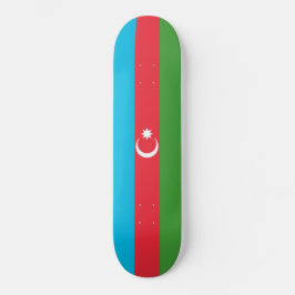 aserbaidschanische Flagge (Aserbaidschan) Skateboard