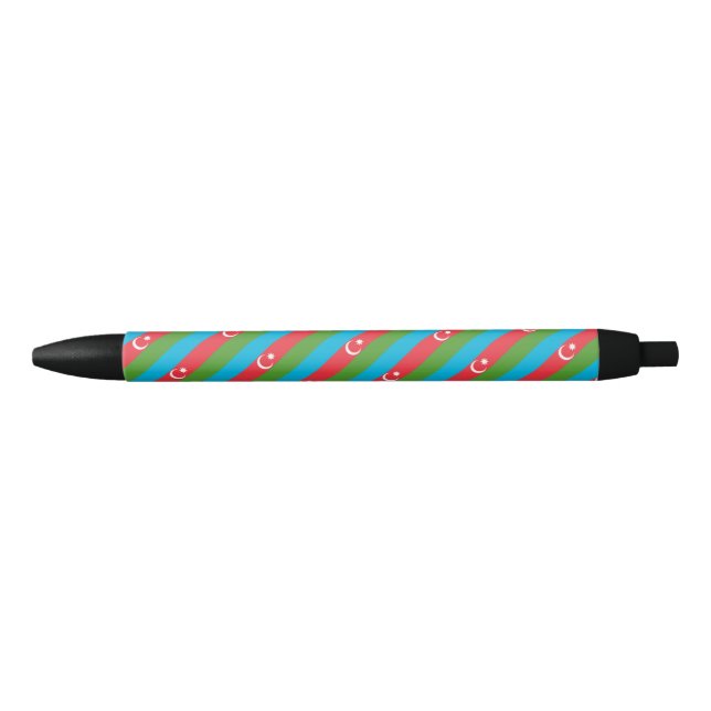 Aserbaidschanische Flagge Ballpoint Pen Kugelschreiber (Vorderseite)