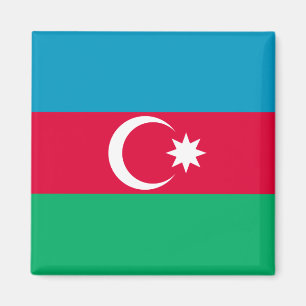 Aserbaidschanische Flagge Magnet