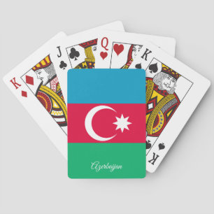 Aserbaidschanische Flaggenspiele, Aserbaidschan Sp Spielkarten