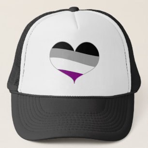 Asexual Apart Of Lgbt Pride Stroke Truckerkappe