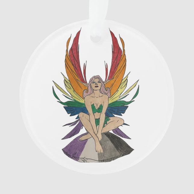 Asexual Faerie Ornament (Vorderseite)