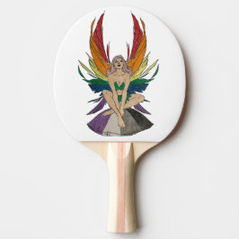 Asexual Faerie Tischtennis Schläger