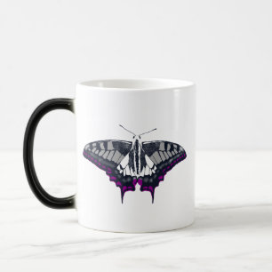 Asexual Flag Frack Butterfly Verwandlungstasse