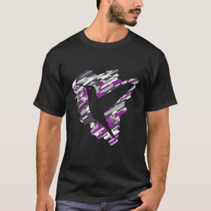 Asexual Pride Bird unterstützt Asexualität T-Shirt