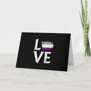 Asexual Stack Liebe Karte