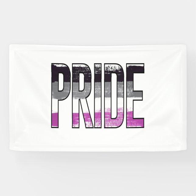 Asexual Stolz Word Banner (Horizontal)