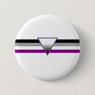Asexuale Stolz-Flagge Button