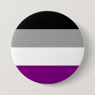 Asexuale Stolz-Flagge Button