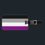 Asexualer Stolz-Gepäckanhänger Gepäckanhänger<br><div class="desc">Werfen Sie Ihr Flaggenhoch auf!</div>