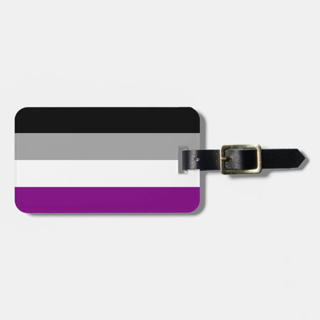 Asexualer Stolz-Gepäckanhänger Gepäckanhänger (Vorderseite horizontal)