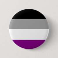 Asexuales Flaggen-Abzeichen