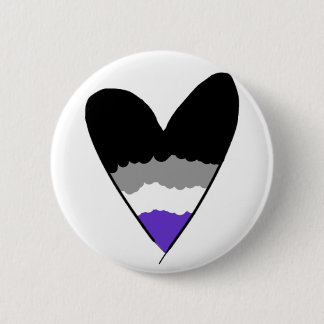 Asexuales Stolz-Abzeichen Button