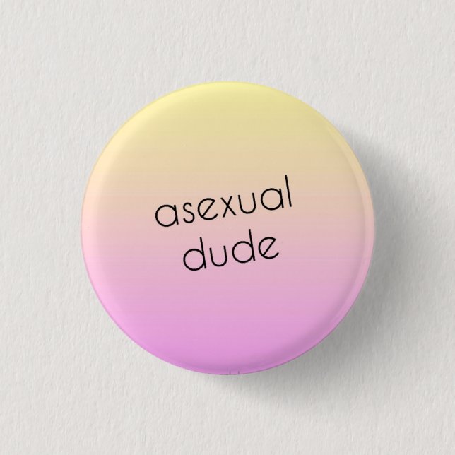 Asexuales Stolz-Button - asexualer Typ Button (Vorderseite)
