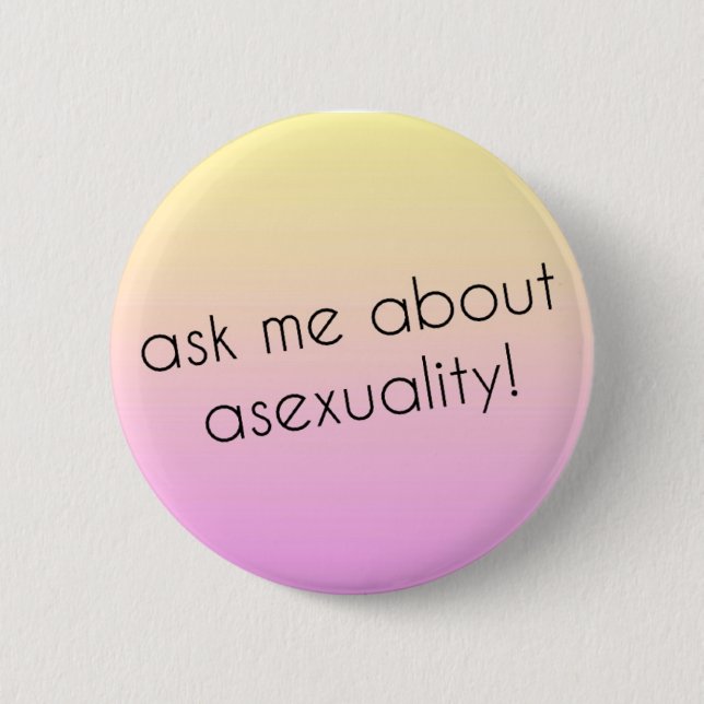 Asexuales Stolz-Button Button (Vorderseite)