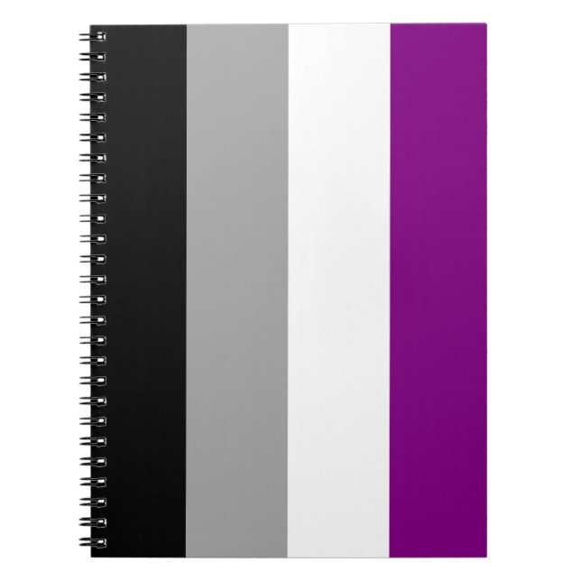 Asexuales Stolz-Notizbuch Notizblock (Vorderseite)