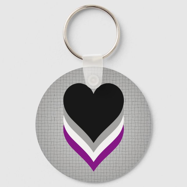 Asexualität ist stolz auf Schlüsselanhänger (Vorderseite)