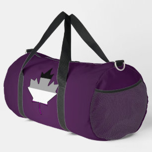 Asexualitäts-Stolz Ahornblatt  Duffle Bag