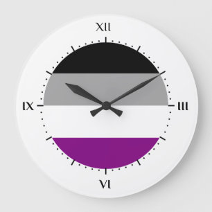 Asexualitätsflagge Uhren