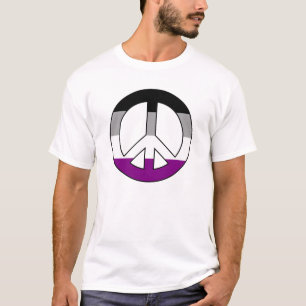 Asexualityfriedenszeichen-Zeichenzeichen T - Shirt