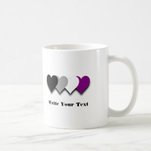 Asexualitystolz-Herzen Tasse