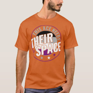 Asexuell dieses As braucht ihren Platz funny LGBT T-Shirt