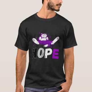 Asexuell Nope Asexualität Katze No Ace Asexuell-Fl T-Shirt