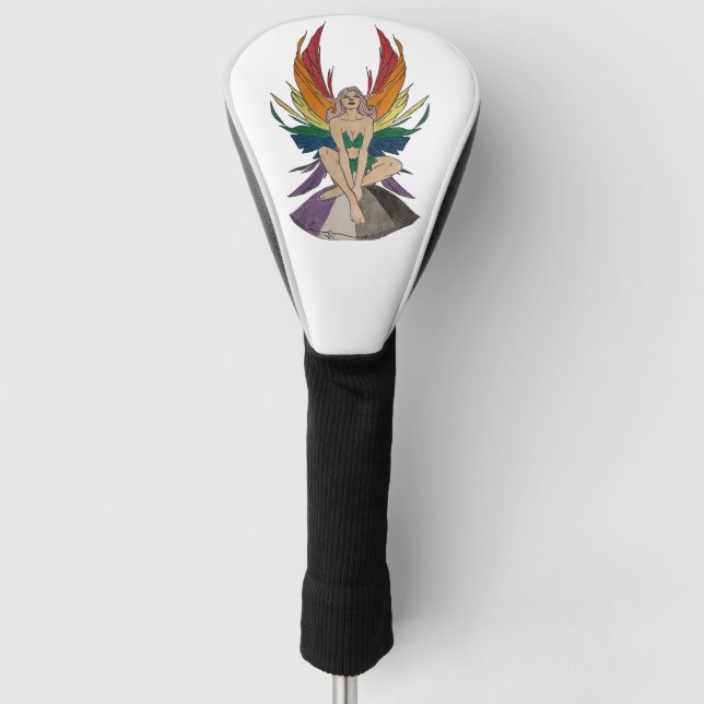 Asexuelle Fee Golf Headcover (Vorderseite)