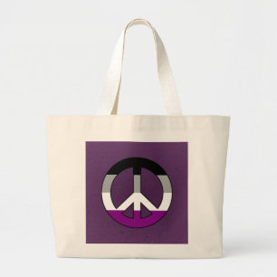 Asexuelle Friedenszeichen - Rucksack Jumbo Stoffbeutel