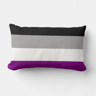 Asexuelle Pride-Flagge Lendenkissen