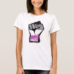 Asexuelle Protestfaust T-Shirt
