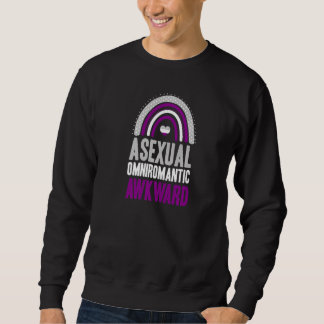 Asexueller, allromantischer asexueller Prix Böhmen Sweatshirt