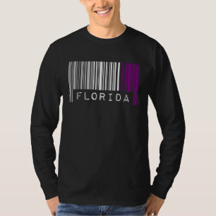 Asexueller Barcode Pride Florida Cute Ace Ästhetik T-Shirt