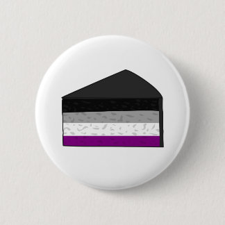 Asexueller Kuchen Button