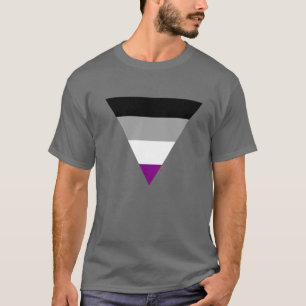 Asexuelles Dreiecks-Stolz-T-Shirt T-Shirt