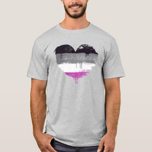 Asexuelles Herz Pride T-Shirt