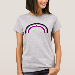 Asexuelles Regenbogen-Stolz-T-Shirt T-Shirt