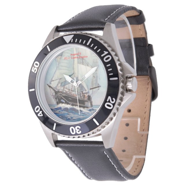 Asgard II Armbanduhr (Schrägansicht)
