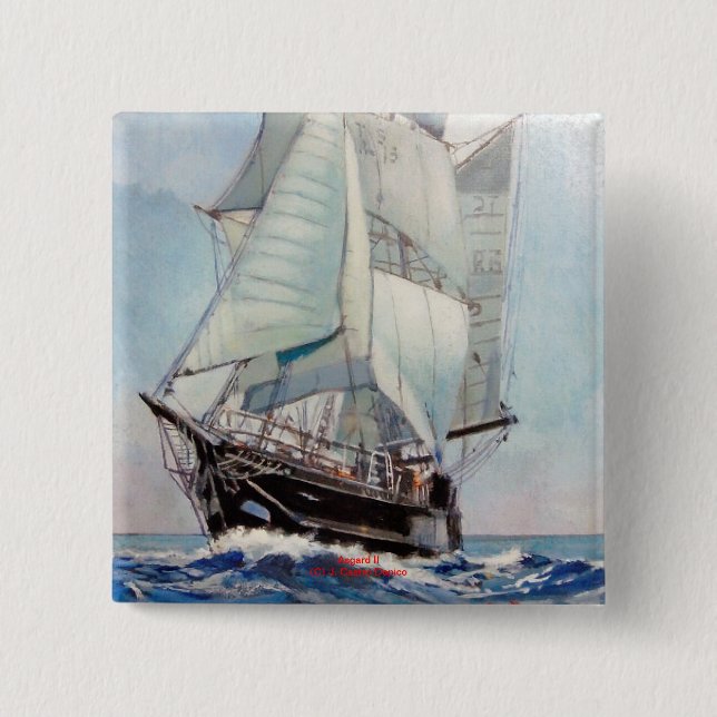 Asgard II Button (Vorderseite)