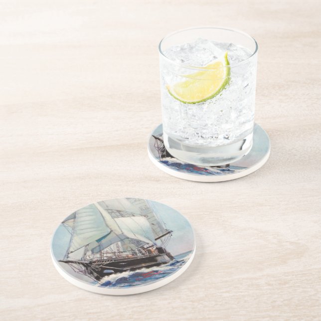 Asgard II Sandstein Untersetzer (Seite)