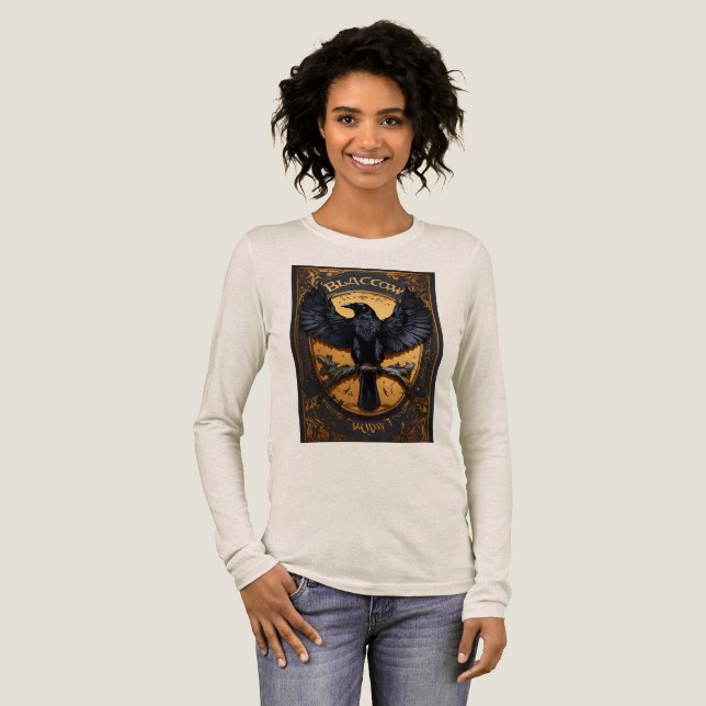 Ash & Beak Tri-Blend Shirt (Volle Vorderseite)