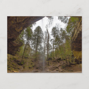 Ash Cave, Hocking Hills Staat Park, Ohio Postkarte