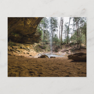 Ash Cave, Hocking Hills Staat Park, Ohio Postkarte