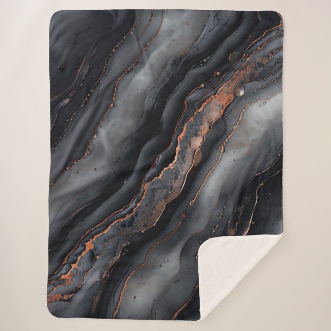 Ash & Ember Sherpadecke (Vorderseite)