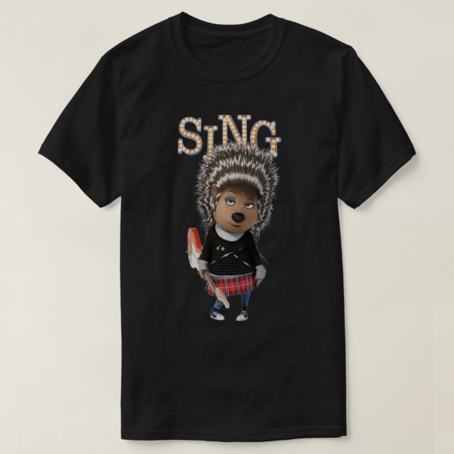 Ash from SING movie Classic T-Shirt (Design vorne)