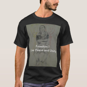 Ash Gray: Liebliche Freiheit, Frieden und Einheit T-Shirt