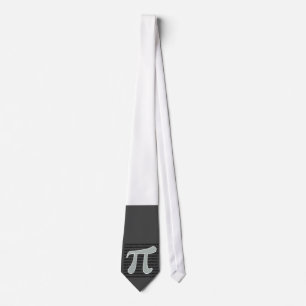 Ash Gray Pi Symbol Krawatte